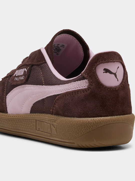 Palermo Vintage Damen Sneakers Chocolate Brown / Gum