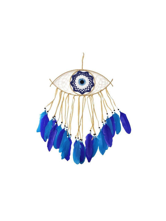 Decorative Dreamcatcher Eye Handmade Black Fabric 65x65cm