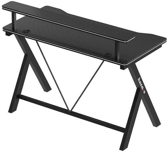 Геймърско Бюро Hero 1.9 Дървено Черно 120x60см