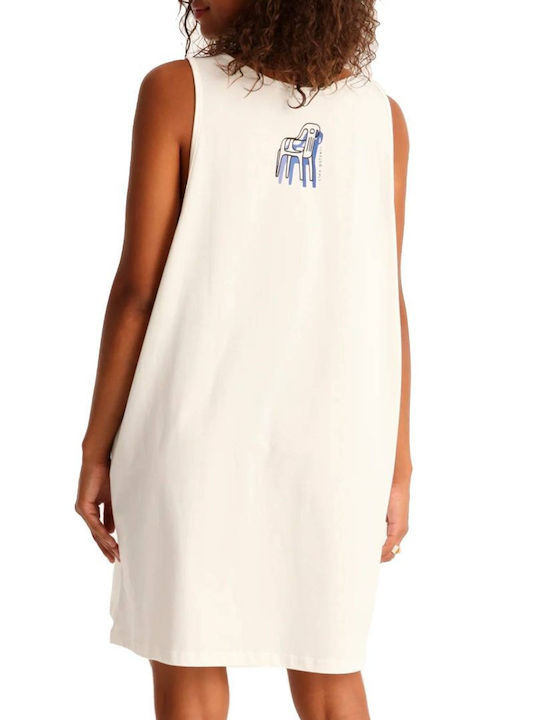 Summer Mini Dress White