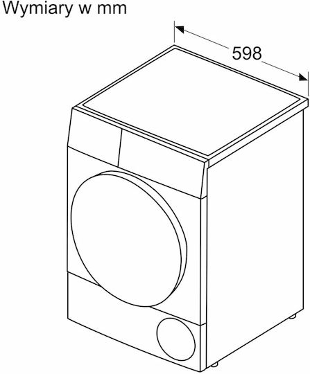 Bosch WTH83277PL Wäschetrockner 8kg mit Wärmepumpe