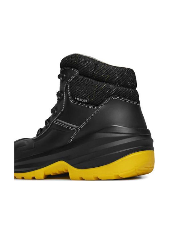Exena Boots Safety Black SB with Certification FO ,SR