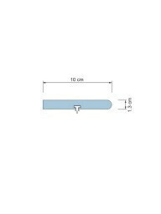 Anartisi Phantom One-Way Metallic Curtain Track 300cm 513849-05