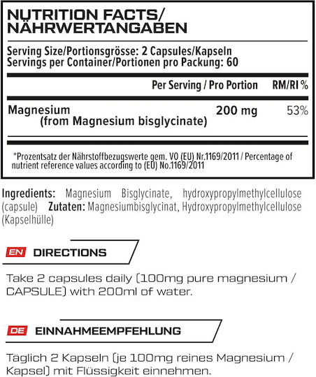 Vast Sports Magnesium / Kalium 120 veg. Kappen