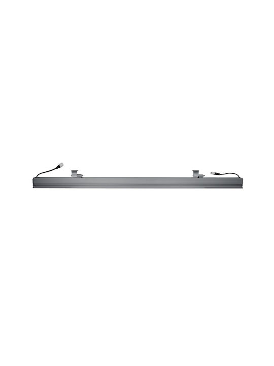GloboStar Lampa De Podea Pentru Exterior LED Mașină De Spălat Pe Perete 24W Cu Alb Rece IP66 Gri