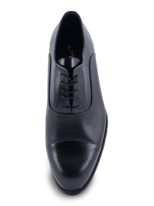 Leder Herrenschuhe Schwarz