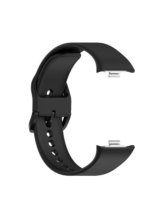 Wearable Strap Silicone Buckle Xiaomi Redmi Watch 6 5 4 Smart Band 9 Pro 8 Pro Black