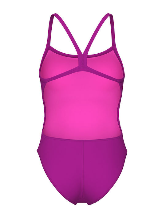 Activewear Swimsuit Very Fuchsia Team Green Red