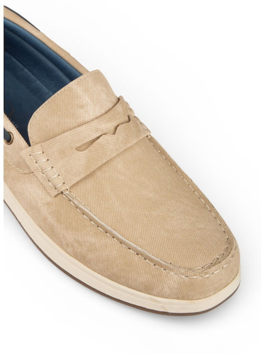 Men's Moccasins Beige