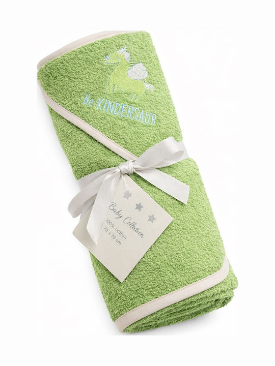 Beboulino Baby Bath Towel Bathrobe Hooded 75x75cm