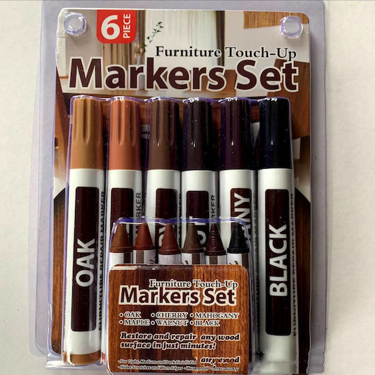Olympos Markers & Crayons for Repairing Wooden Surfaces