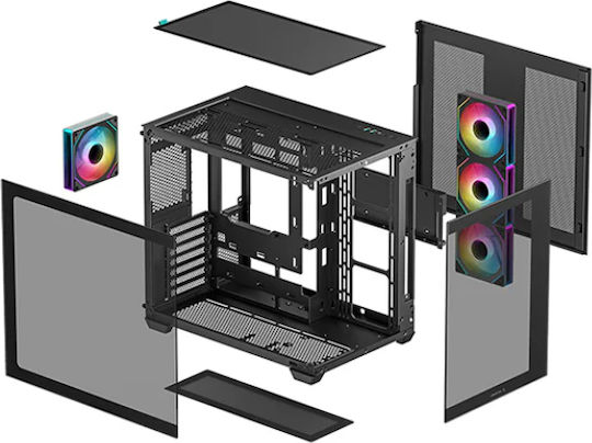 Vengeance Vengeance GhostOps-S89 Gaming Desktop PC (Ryzen 5-7500X3D/32GB DDR5/1.0TB SSD/Radeon RX 9060 XT/No OS)