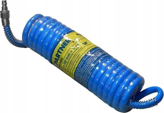 Forsage Spirale Luftschläuche Polyurethan 8mm × 12mm × 20m Schnellverbinder Maximale Druck 15bar