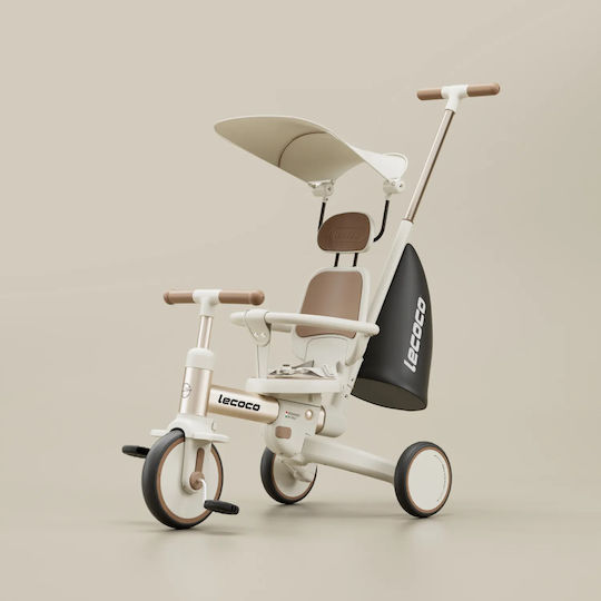 Lecoco C-walker S3 max-g Μετατρεπόμενο με Χειρολαβή Γονέα για 18 Μηνών Πράσινο