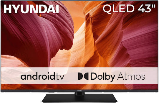 Hyundai Smart TV 43 Inch 4K Ultra HD QLED QLX43850GSMART HDR 2025