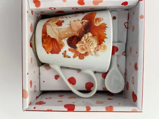 Red Gift Box Transparent Lid Includes 6 Red Roses