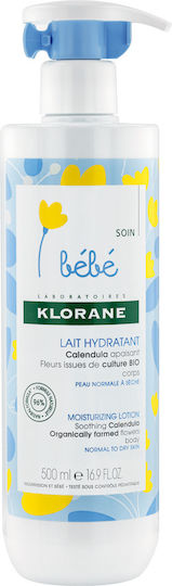 Klorane Moisturising Lotion Milch für Feuchtigkeit 500ml