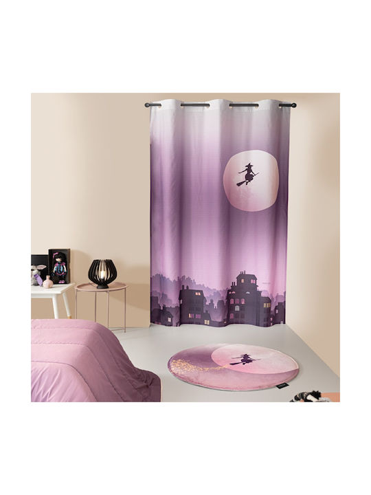 Saint Clair Kids Grommet Top Curtain Spell Purple 1752030221002 160x240cm