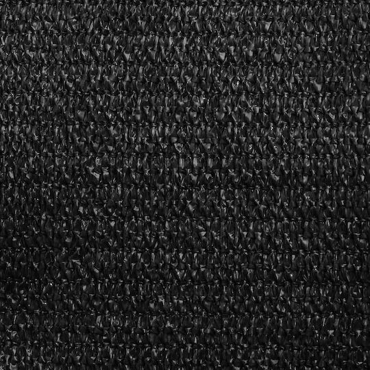 vidaXL Dreieck Sonnensegel Schwarz 7x7m 160gr/m²