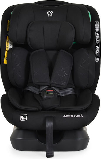 Moni Aventura Baby Car Seat i-Size Black 0-36 kg