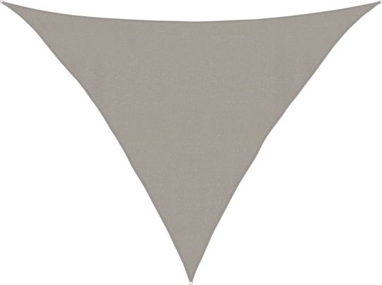 vidaXL Τρίγωνο Πανί Σκίασης Γκρι 4x5.8m 160gr/m²