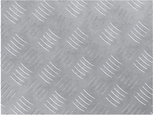 Vidaxl Aluminum Checker Plates 4 Pcs Non-slip 40x30 Cm
