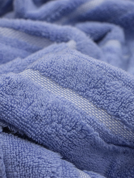 Lino Home Hand Towel Loomline 40x60cm Denim Weight 600gr/m²