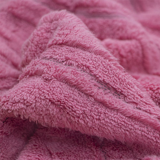 Lino Home Prosop de mână Loomline 40x60cm. Coral Greutate 600gr/m²