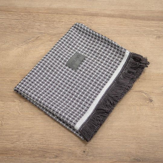 Lino Home Geschirrtuch aus 100% Baumwolle in Gray Farbe 40x60cm