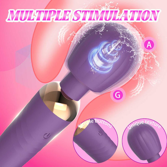 B - Series Cute Little Fairy Vibrator Masaj 14.1cm Violet