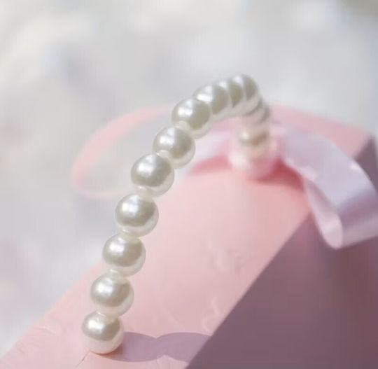 By Queen Feminine Luxury Pearl Purse Κουτί Δώρου Ροζ