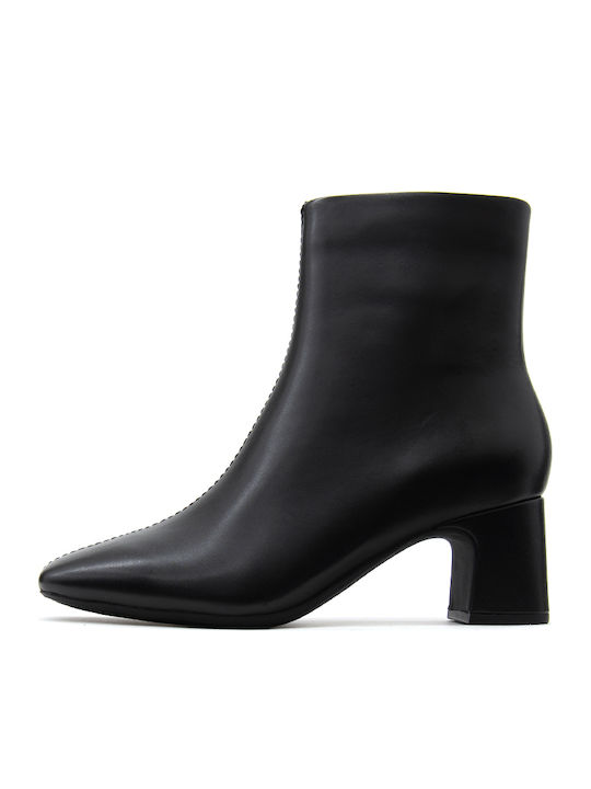 Fernie Leather Women's Ankle Boots Black