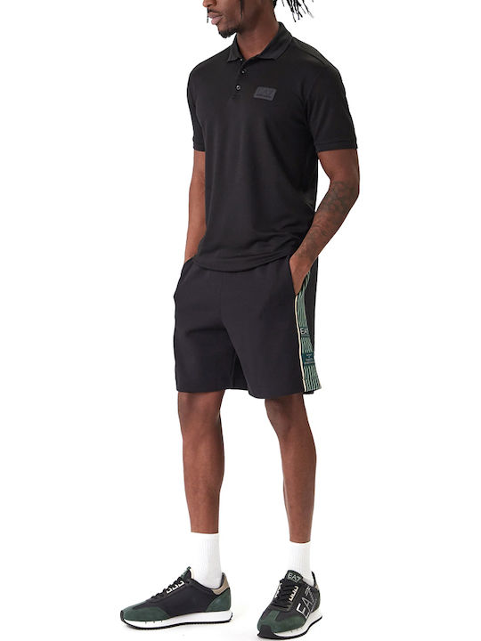 Men's Shorts Black-Green