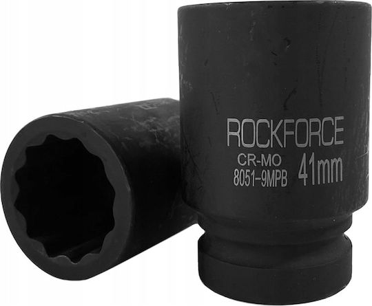 Rockforce Καρυδάκια Αέρος με Καρέ Υποδοχής 1" Σετ 5τμχ