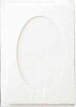 Passepartout Card + File Folder White 5 Pieces Teka