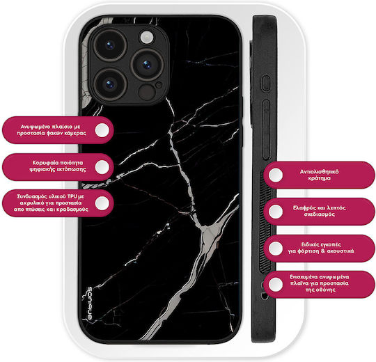 Калъф Sonique Marble Series Xiaomi Poco F8 Ultra 5g Черен