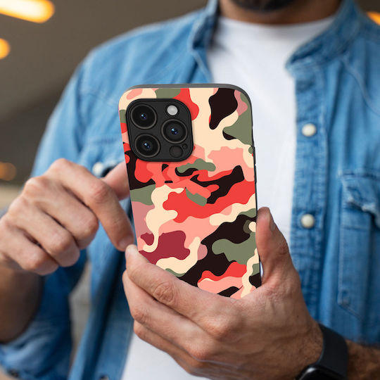 Калъф Sonique Camouflage Army Series Xiaomi Poco F8 Ultra 5g Червен