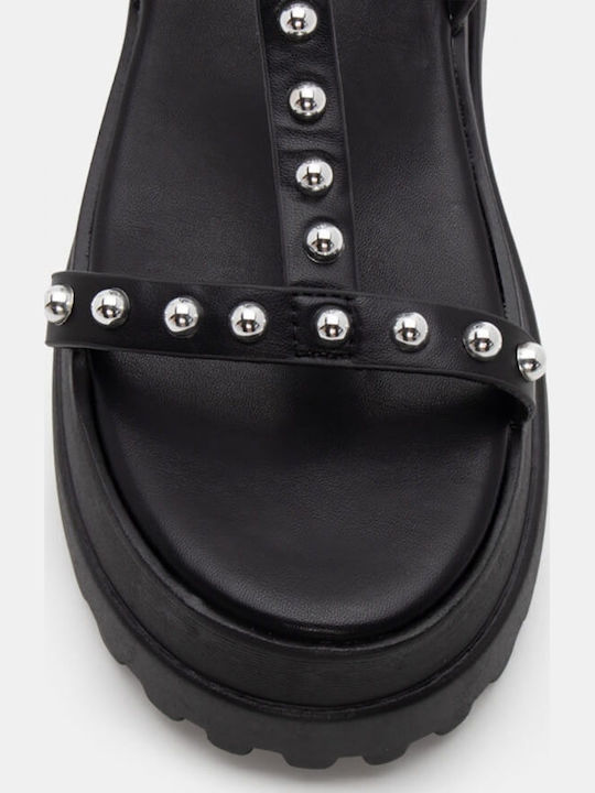 Дамски Сандали Flatforms Черни