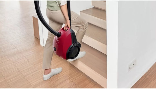 Bosch BGBS2RD1H Aspirator 850W cu sac 3.5lt Roșie