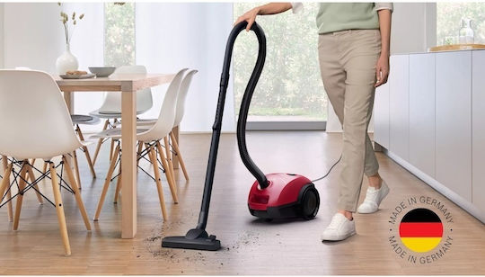 Bosch BGBS2RD1H Aspirator 850W cu sac 3.5lt Roșie
