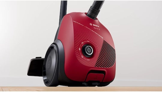 Bosch BGBS2RD1H Aspirator 850W cu sac 3.5lt Roșie
