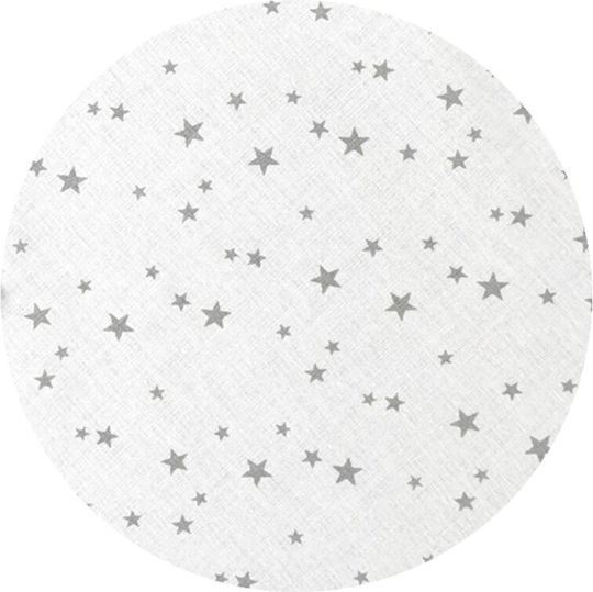 MimiNu Set Für Krippe Mini Gray Stars 3Stück