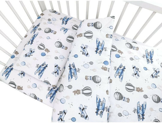 MimiNu Set Pentru Patut Albastru 5buc piese