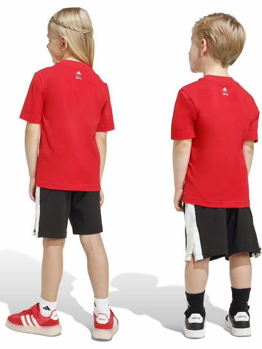 Kids' Set with Shorts Summer 2pcs White Disney Mickey Mouse