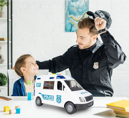 MalPlay Martin Toys Polizei Auto Zurückziehen Für 3+ Jahre