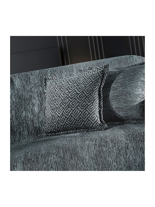 Guy Laroche Nobel Ριχτάρι Πολυθρόνας Chenille 150x180εκ. Anthracite 1133030223016