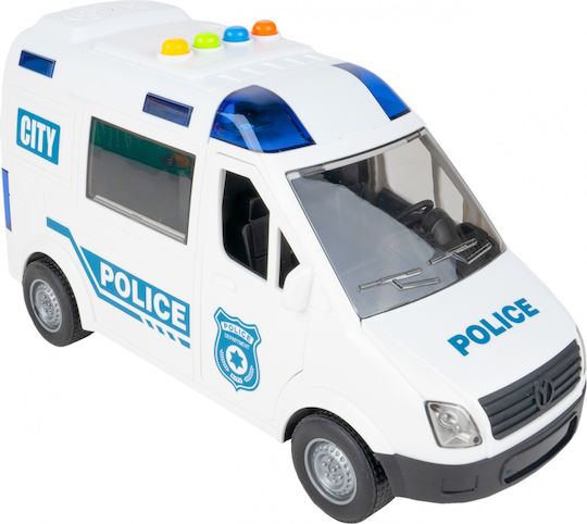 MalPlay Martin Toys Polizei Auto Zurückziehen Für 3+ Jahre