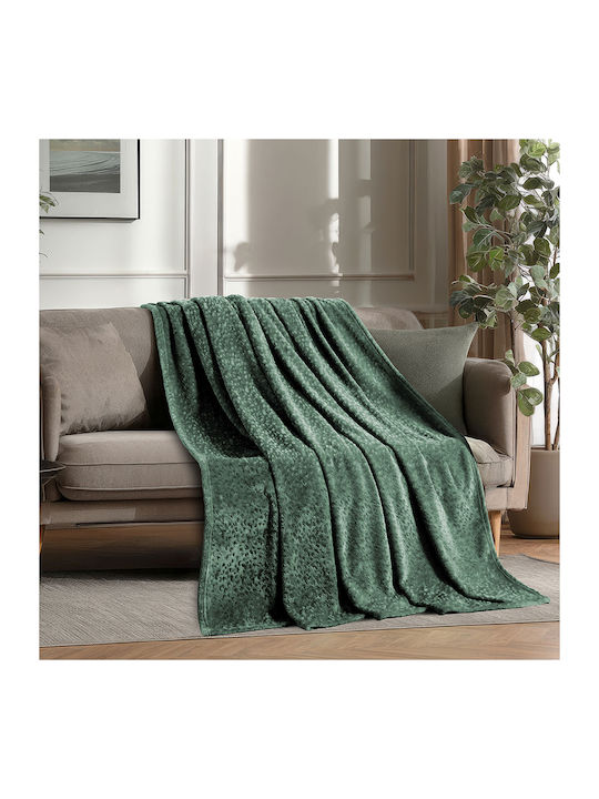Melinen Ριχτάρι Διθέσιου Καναπέ Ζακάρ 170x250εκ. Dark Aqua