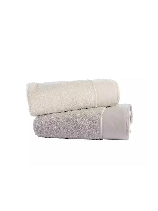 Nef-Nef Homeware Ριχτάρι Διθέσιου Καναπέ Γούνινο 180x250εκ. Ecru