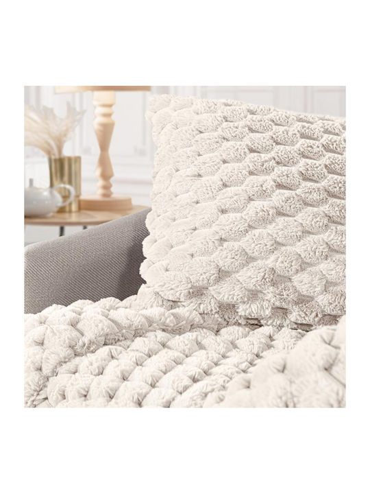 Guy Laroche Elixir Фотьойл Throw Космат 120x160см Екрю